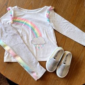 2t rainbow outfit